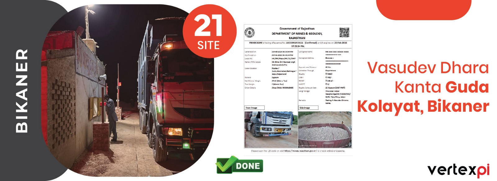 Weighbridge Automation Khairwara, Bikaner