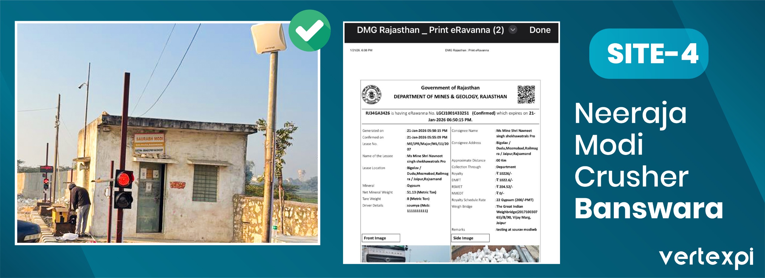 Weighbridge Automation Khairwara, Udaipur